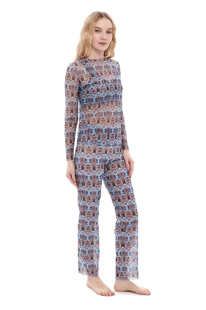 sku: 24000450 | Brand: RoDaSoleil  | Size: XSmall Small Medium Large XLarge  | Colors: Цветной  | Бренды RoDaSoleil | Пляжная одежда | Title: Футболка МАРРАКЕШ