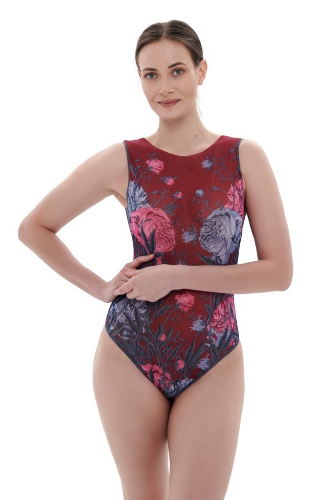 sku: 24001123 | Brand: RoDaSoleil  | Size: XSmall Small Medium Large XLarge  | Colors: Цветной  | Бренды RoDaSoleil | Купальники Слитные | Title: Слитный купальник ПИОНЫ