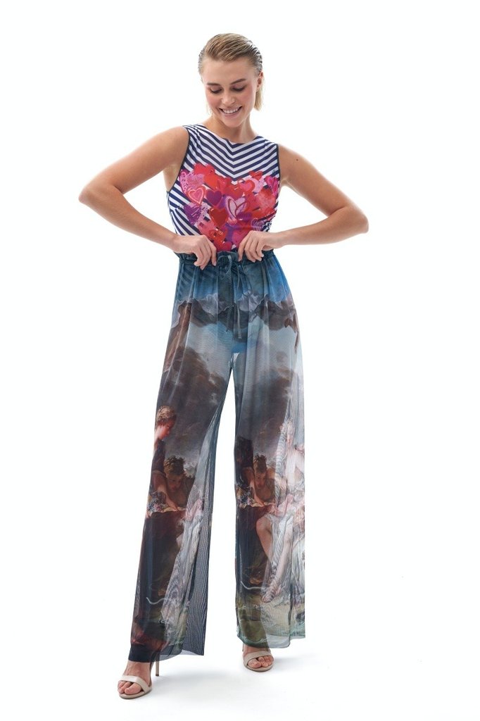sku: 24002047 | Brand: RoDaSoleil  | Size: Onesize  | Colors: Цветной  | Бренды RoDaSoleil® | Пляжная одежда | Title: Брюки ТЕЛЬНЯШКА-БУШЕ