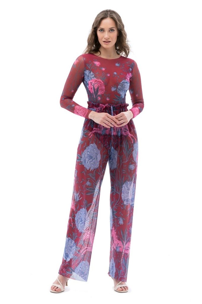 sku: 24002023 | Brand: RoDaSoleil  | Size: Onesize  | Colors: Цветной  | Бренды RoDaSoleil | Пляжная одежда | Title: Брюки ПИОНЫ