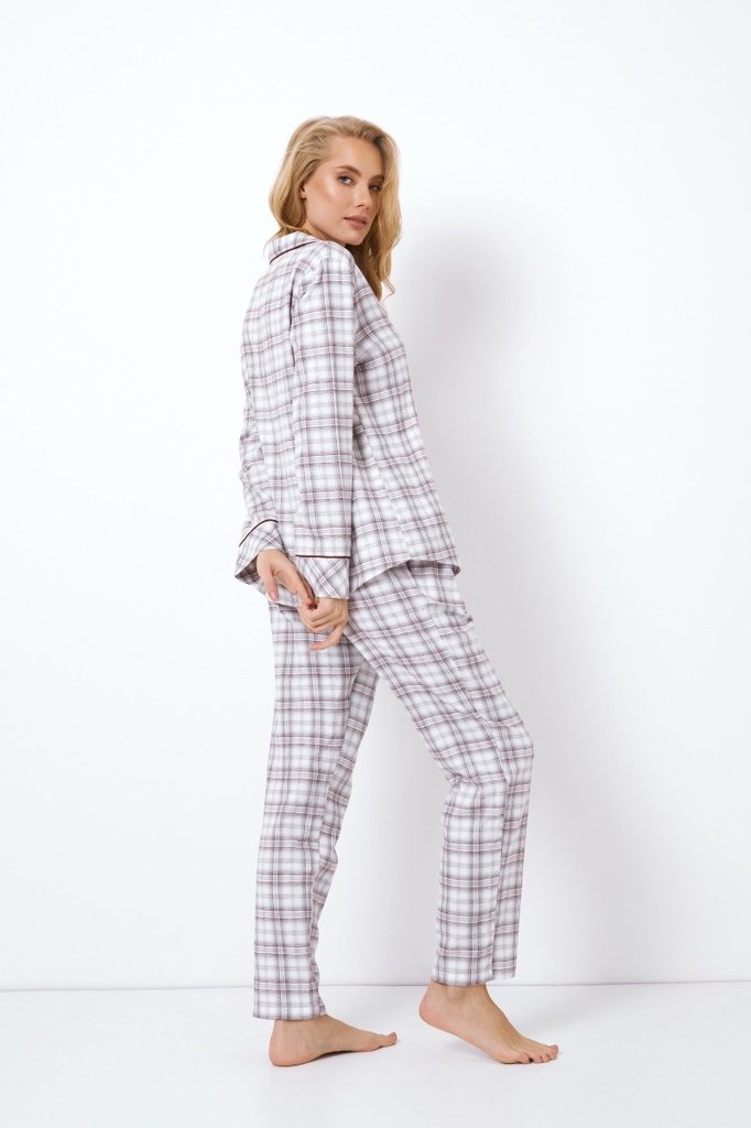 sku: LUCILLE | Brand: Aruelle  | Size: XSmall Small Medium Large XLarge XXLarge  | Colors: Серый  | Бренды Aruelle | Домашняя одежда Пижамы | Title: Пижама с брюками LUCILLE