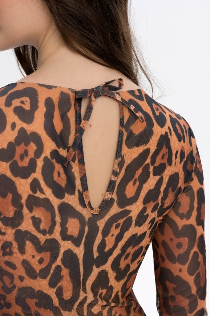 sku: 25001025 | Brand: RoDaSoleil  | Size: XSmall Small Medium Large XLarge  | Colors: Леопард  | Бренды RoDaSoleil | Купальники Слитные | Title: Слитный купальник ЛЕОПАРД 25
