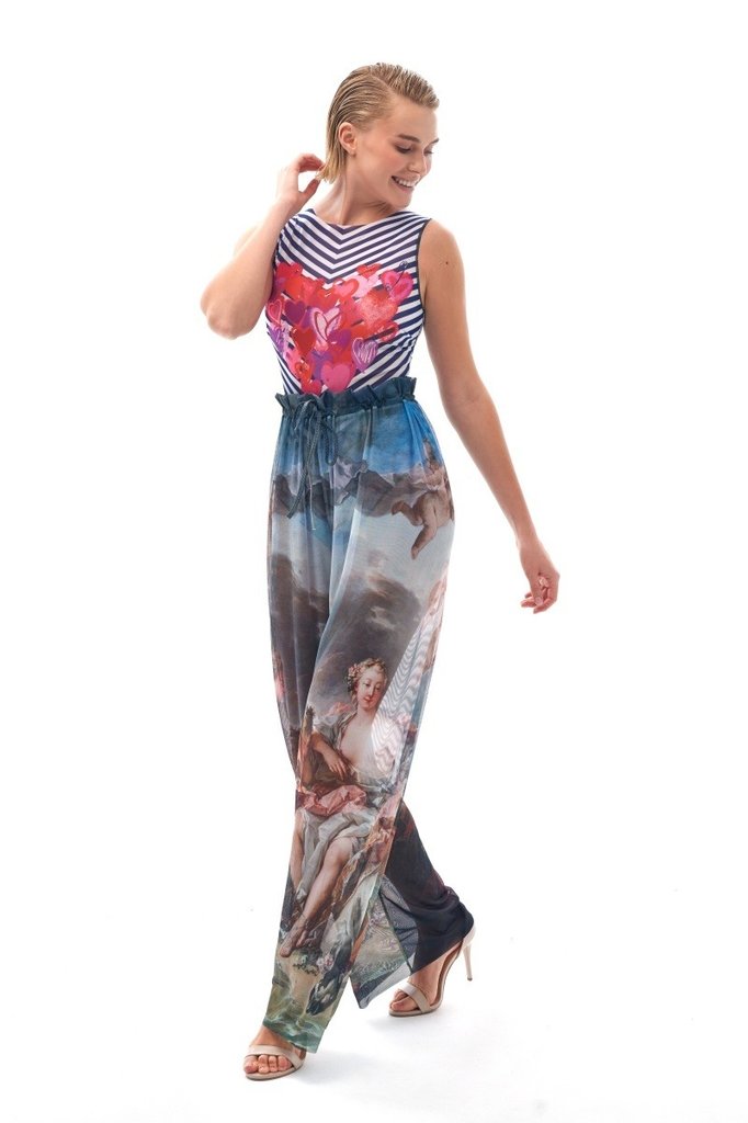 sku: 24002047 | Brand: RoDaSoleil  | Size: Onesize  | Colors: Цветной  | Бренды RoDaSoleil® | Пляжная одежда | Title: Брюки ТЕЛЬНЯШКА-БУШЕ