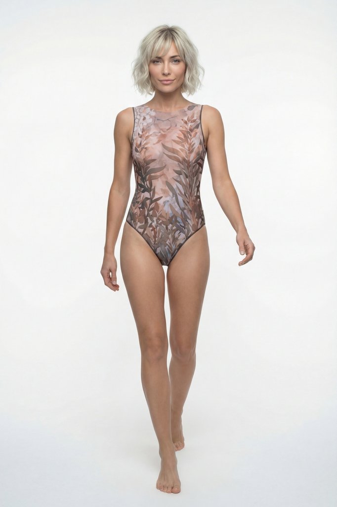 sku: 26001138 | Brand: RoDaSoleil  | Size: XSmall Small Medium Large XLarge  | Colors: Цветной  | Бренды RoDaSoleil | Купальники Слитные | Title: Слитный купальник ОЛИВКИ