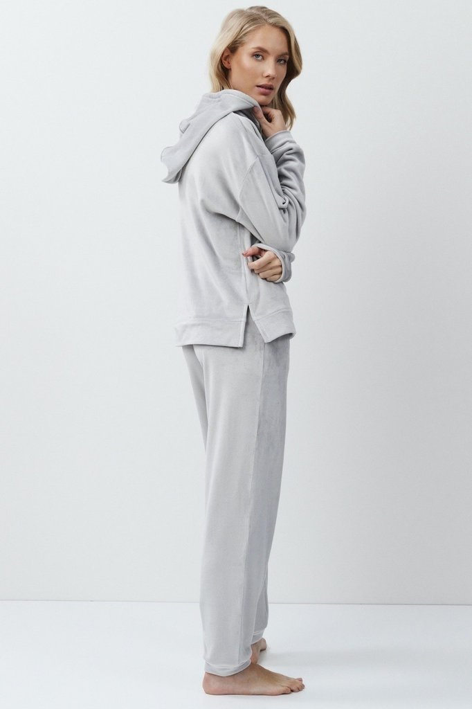 sku: GENEVA SET | Brand: Aruelle  | Size: XSmall Small Medium Large XLarge XXLarge  | Colors: Светло-серый  | Бренды Aruelle | Домашняя одежда Костюмы | Title: Комплект с брюками GENEVA SET