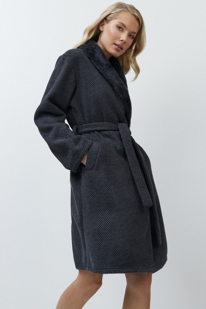sku: GEORGIA | Brand: Aruelle  | Size: XSmall Small Medium Large XLarge  | Colors: Графит  | Бренды Aruelle | Домашняя одежда Халаты | Title: Халат GEORGIA