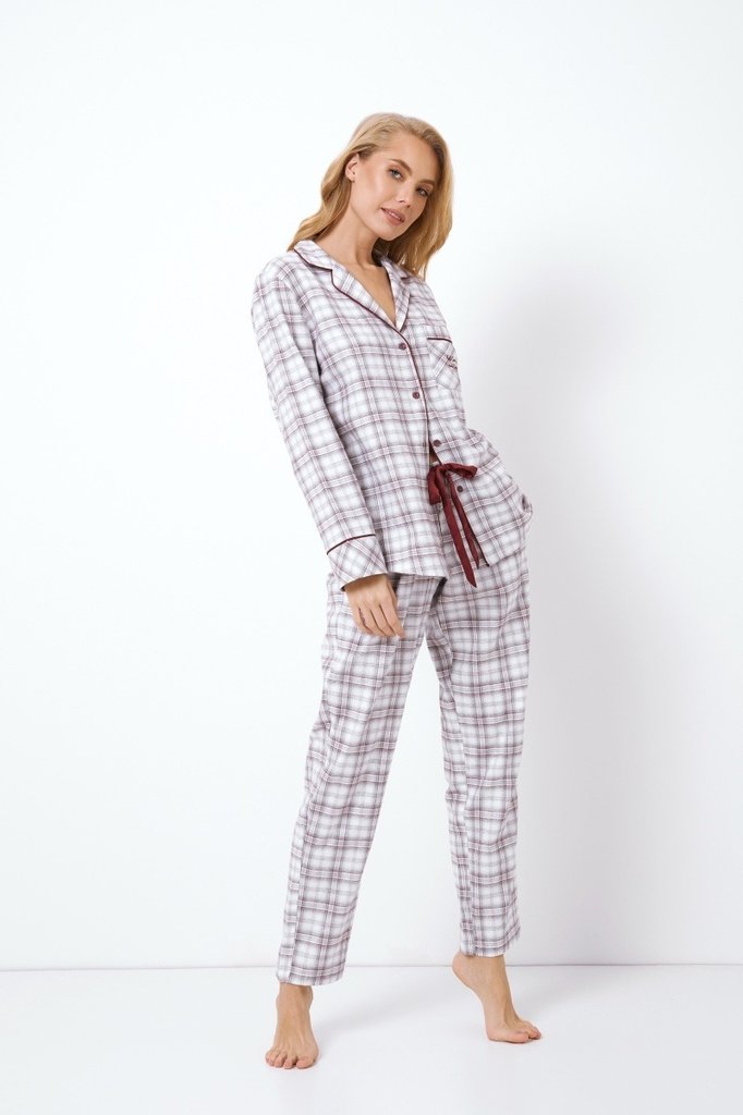sku: LUCILLE | Brand: Aruelle  | Size: XSmall Small Medium Large XLarge XXLarge  | Colors: Серый  | Бренды Aruelle | Домашняя одежда Пижамы | Title: Пижама с брюками LUCILLE