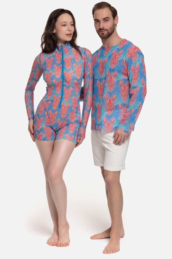 sku: 25003352 | Brand: RoDaSoleil  | Size: XSmall Small Medium Large XLarge XXLarge  | Colors: Цветной  | Бренды RoDaSoleil | Мужская коллекция Пляжная одежда | Title: Футболка ОМАР ПАТТЕРН