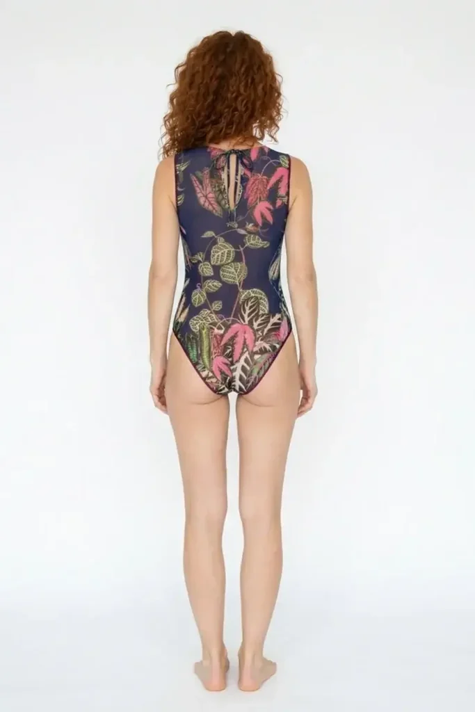 sku: 22001176 | Brand: RoDaSoleil  | Size: XSmall Small Medium Large XLarge  | Colors: Цветной  | Бренды RoDaSoleil | Купальники Слитные | Title: Слитный купальник БОТАНИКА