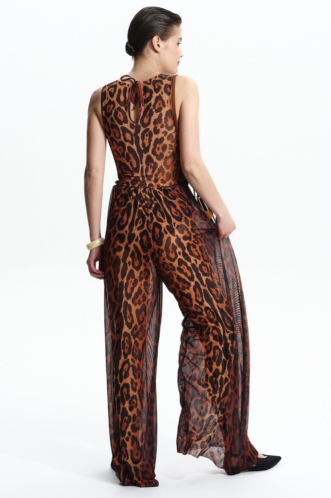 sku: 25002025 | Brand: RoDaSoleil  | Size: Onesize  | Colors: Леопард  | Бренды RoDaSoleil | Пляжная одежда | Title: Брюки ЛЕОПАРД 25