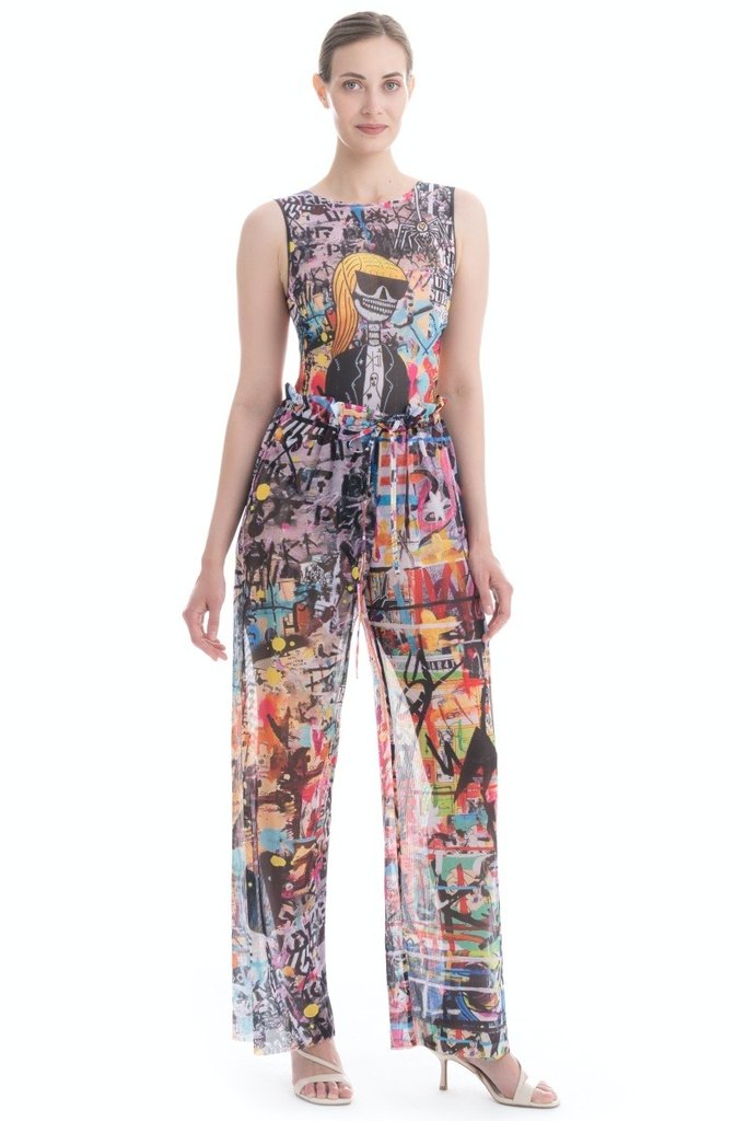 sku: 24002059 | Brand: RoDaSoleil  | Size: Onesize  | Colors: Цветной  | Бренды RoDaSoleil | Пляжная одежда | Title: Брюки СКЕЛЕТ