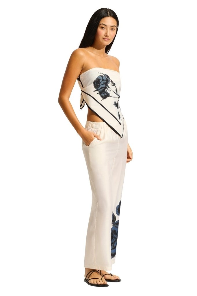 sku: 55486-PA | Brand: Seafolly  | Size: Small Medium Large  | Colors: Черный/экрю  | Бренды Seafolly | Пляжная одежда | Title: Брюки ROCOCO