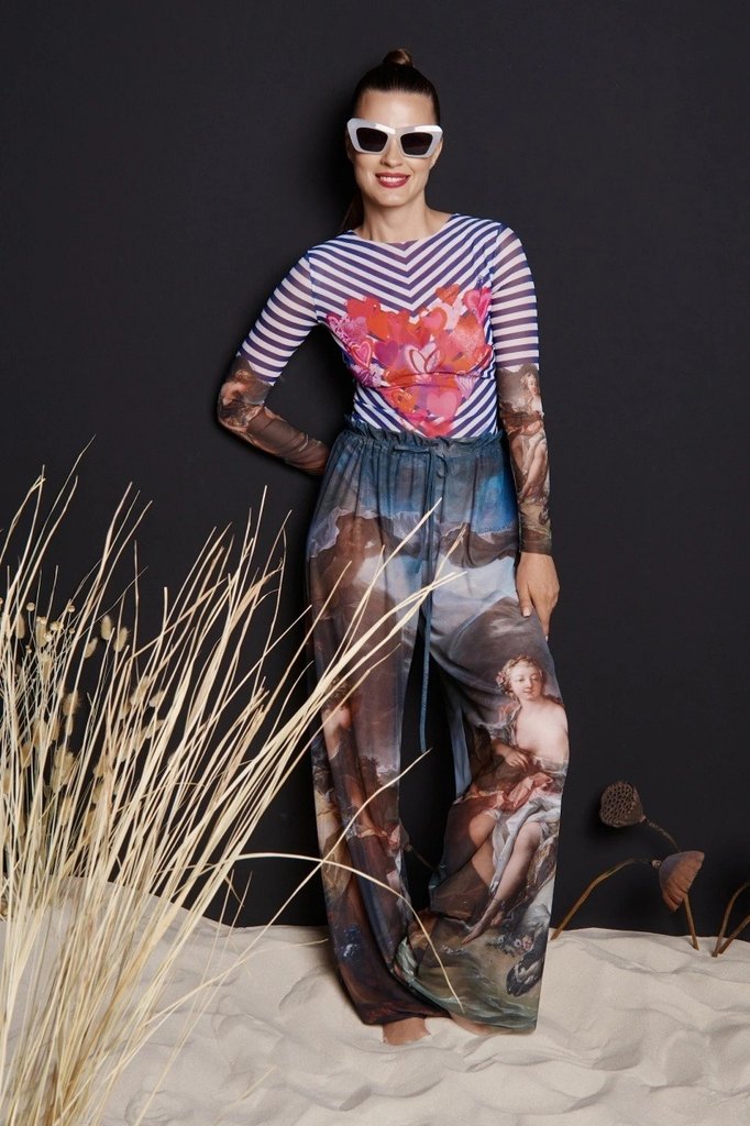 sku: 24002047 | Brand: RoDaSoleil  | Size: Onesize  | Colors: Цветной  | Бренды RoDaSoleil® | Пляжная одежда | Title: Брюки ТЕЛЬНЯШКА-БУШЕ