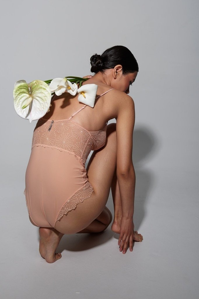 sku: Боди SORBETTO | Brand: Icone  | Size: Small Medium Large  | Colors: Бежевый Персиковый  | Бренды Icone | Нижнее белье Боди | Title: Боди SORBETTO