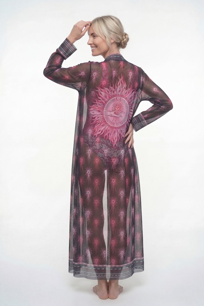 sku: 26002756 | Brand: RoDaSoleil  | Size: Onesize  | Colors: Цветной  | Бренды RoDaSoleil | Пляжная одежда | Title: Халат АРКАН СОЛНЦЕ Серый