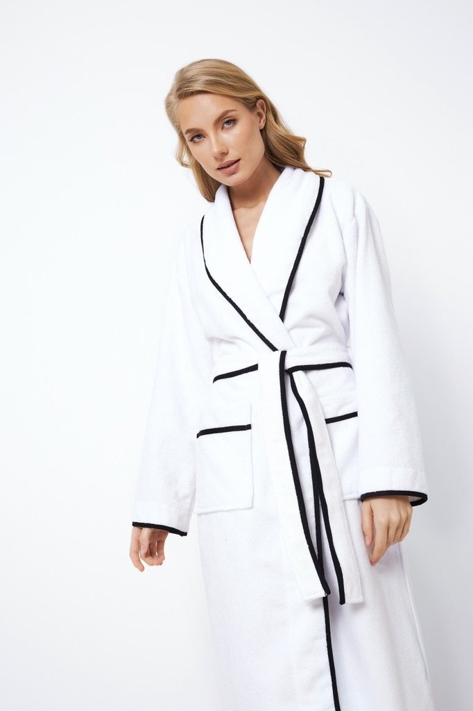 sku: DANIELA | Brand: Aruelle  | Size: XSmall Small Medium Large XLarge XXLarge  | Colors: Белый  | Бренды Aruelle | Домашняя одежда Халаты | Title: Халат DANIELA