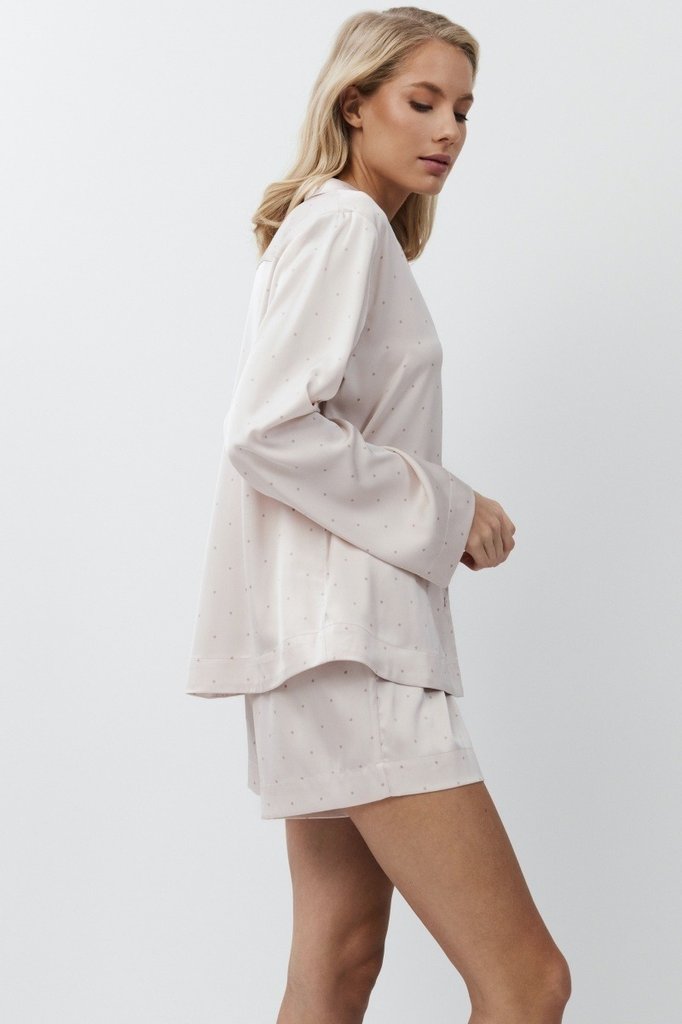 sku: GILIAN | Brand: Aruelle  | Size: XSmall Small Medium Large XLarge  | Colors: Светло-Розовый  | Бренды Aruelle | Домашняя одежда Пижамы | Title: Пижама с шортами GILIAN