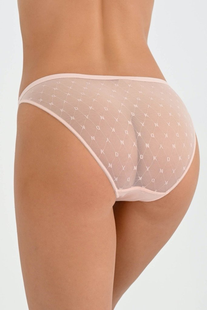 sku: DK5030 | Brand: DKNY  | Size: 42 44 46 48  | Colors: Розовый Синий  | Бренды DKNY | Трусы Нижнее белье Слипы | Title: Слипы Monogram Mesh DKNY