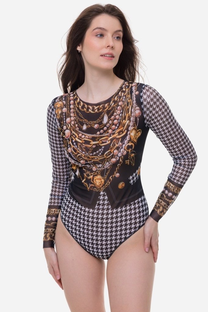 sku: 25001015 | Brand: RoDaSoleil  | Size: XSmall Small Medium Large XLarge  | Colors: Цветной  | Бренды RoDaSoleil | Купальники Слитные | Title: Слитный купальник PARIS CHIC