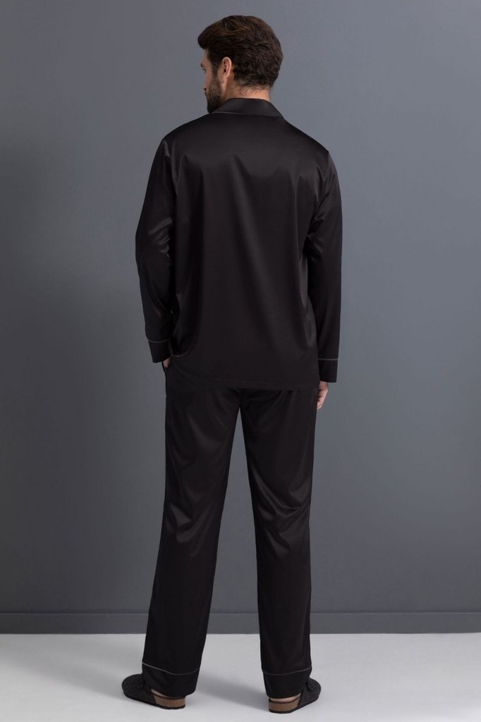 sku: 61890-1 | Brand: Laete  | Size: Medium Large XLarge XXLarge 3XL  | Colors: Черный  | Бренды Laete | Мужская коллекция Пижамы | Title: Пижама с брюками