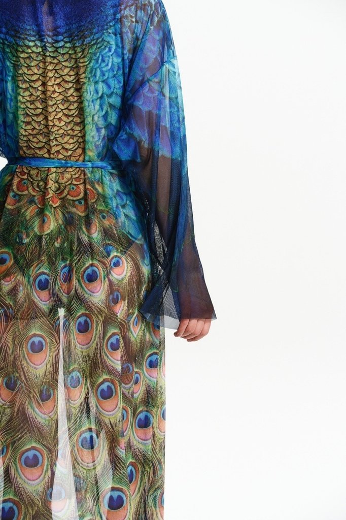sku: 25002734 | Brand: RoDaSoleil  | Size: Onesize  | Colors: Цветной  | Бренды RoDaSoleil | Пляжная одежда | Title: Халат ПАВЛИН МАЮРА