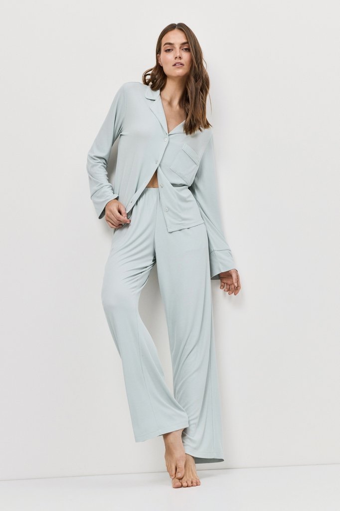 sku: DOVE | Brand: Aruelle  | Size: XSmall Small Medium Large XLarge XXLarge  | Colors: Светло-Мятный  | Бренды Aruelle | Домашняя одежда Пижамы | Title: Пижама с брюками DOVE