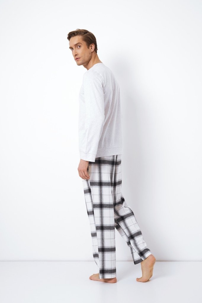 sku: COOPER | Brand: Aruelle  | Size: Small Medium Large XLarge XXLarge  | Colors: Серый/Белый  | Бренды Aruelle | Мужская коллекция Пижамы | Title: Пижама COOPER
