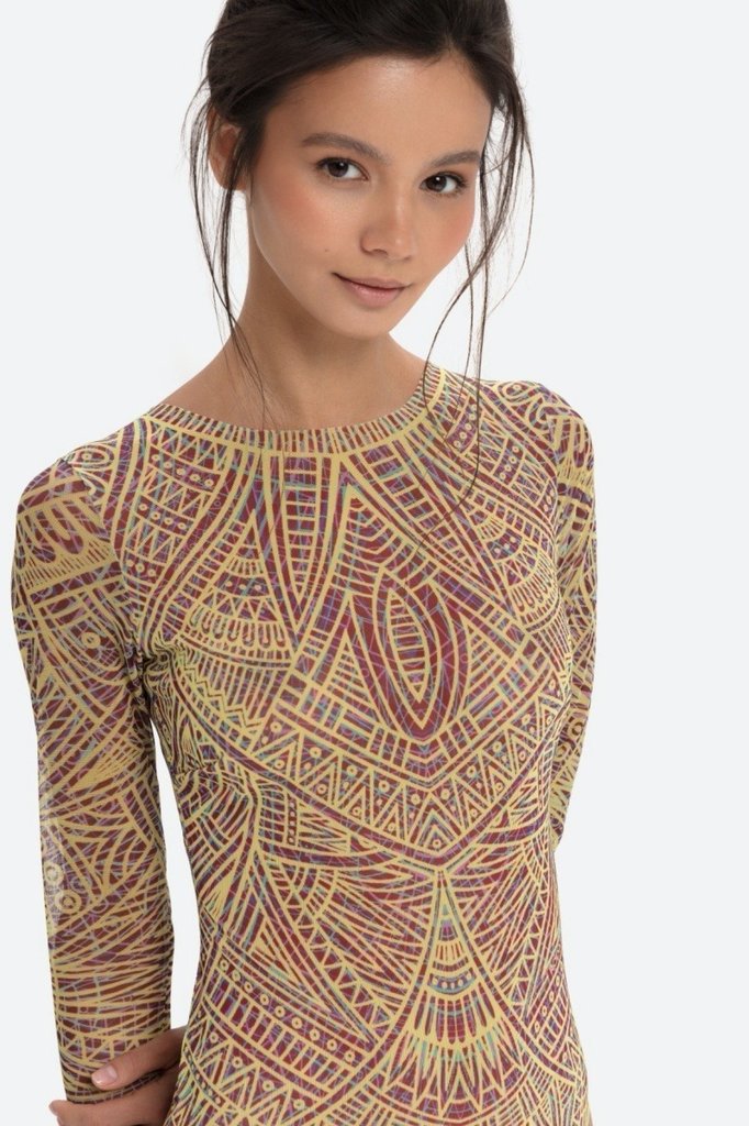 sku: 24001065 | Brand: RoDaSoleil  | Size: XSmall Small Medium Large XLarge  | Colors: Цветной  | Бренды RoDaSoleil | Купальники Слитные | Title: Слитный купальник АЦТЕКИ