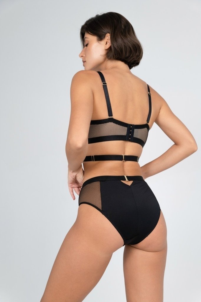sku: 65081 | Brand: Rose&Petal  | Size: XSmall Small Medium Large XLarge XXLarge  | Colors: Белый Черный  | Бренды Rose&Petal | Трусы Нижнее белье Слипы | Title: Слипы LE CINQUIEME ELEMENT