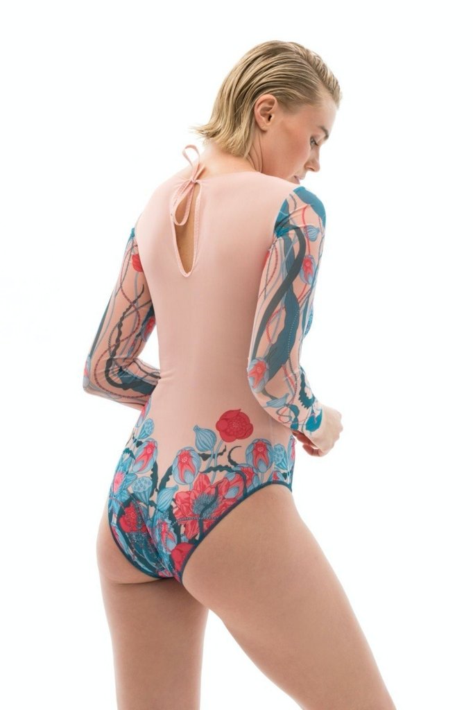 sku: 24001044 | Brand: RoDaSoleil  | Size: XSmall Small Medium Large XLarge  | Colors: Цветной  | Бренды RoDaSoleil | Купальники Слитные | Title: Слитный купальник УНДИНА