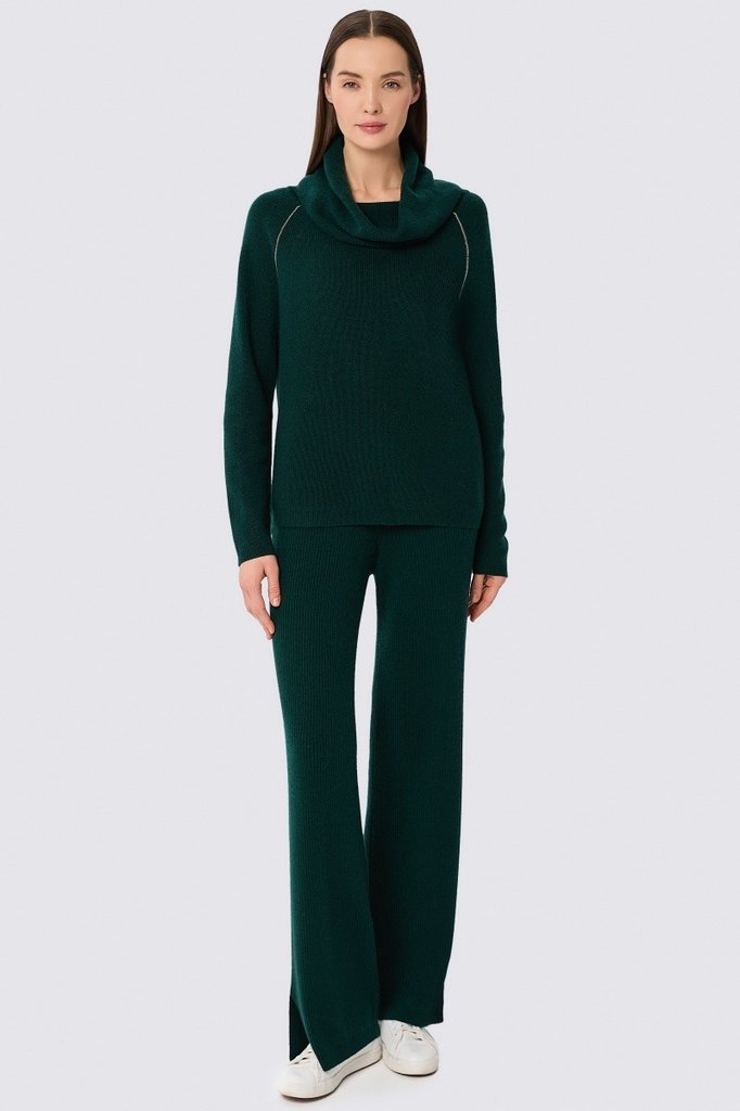 sku: W25-00CH0324 | Brand: Marc Andre  | Size: 36 38 40 42 44 46  | Colors: Изумруд  | Бренды Marc&Andre | Кашемир Джемперы | Title: Свитер QUITE MOTION