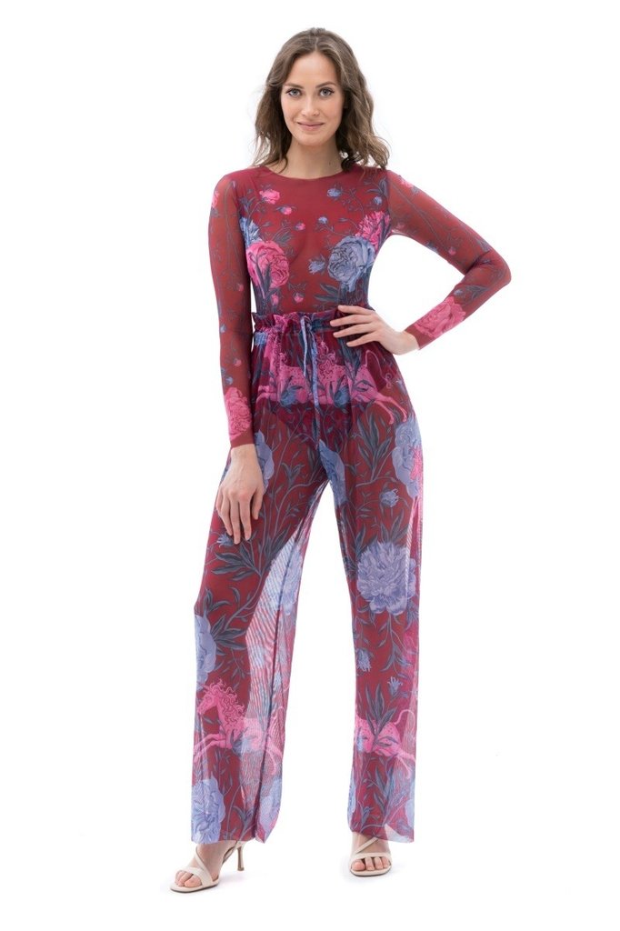 sku: 24002023 | Brand: RoDaSoleil  | Size: Onesize  | Colors: Цветной  | Бренды RoDaSoleil | Пляжная одежда | Title: Брюки ПИОНЫ