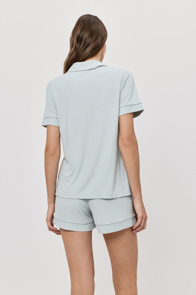 sku: DOVE | Brand: Aruelle  | Size: XSmall Small Medium Large XLarge XXLarge  | Colors: Светло-Мятный  | Бренды Aruelle | Домашняя одежда Пижамы | Title: Пижама с шортами DOVE