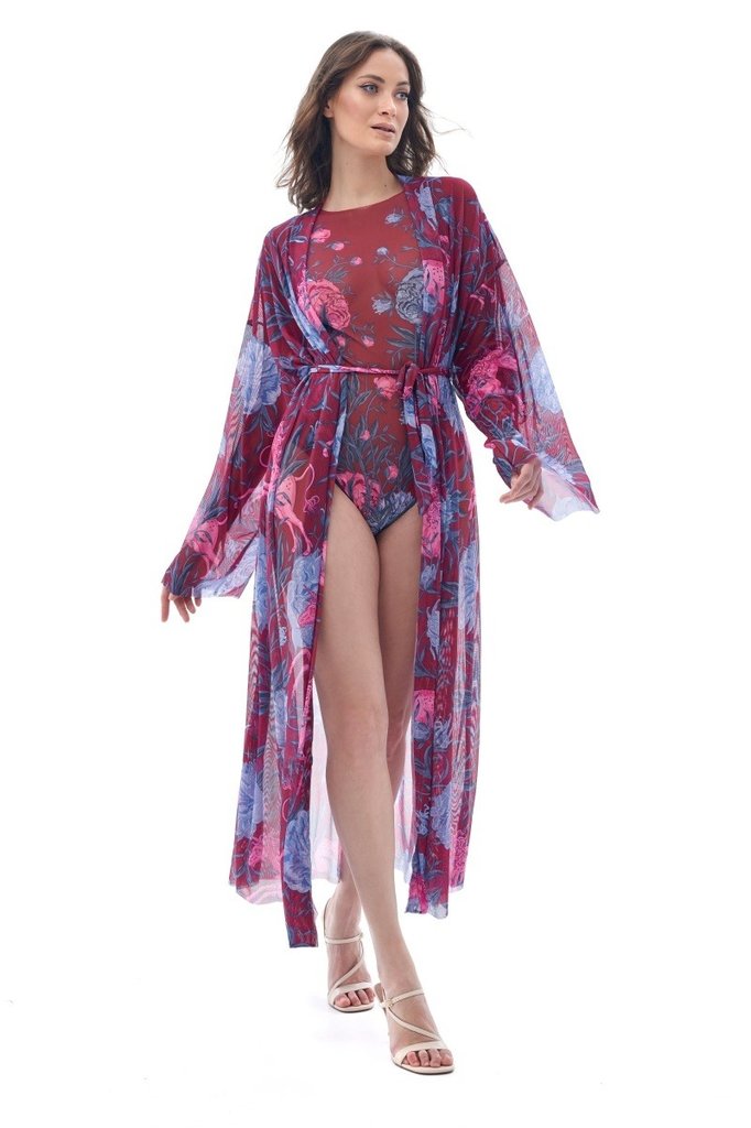 sku: 24003423 | Brand: RoDaSoleil  | Size: Onesize  | Colors: Цветной  | Бренды RoDaSoleil | Пляжная одежда | Title: Халат ПИОНЫ
