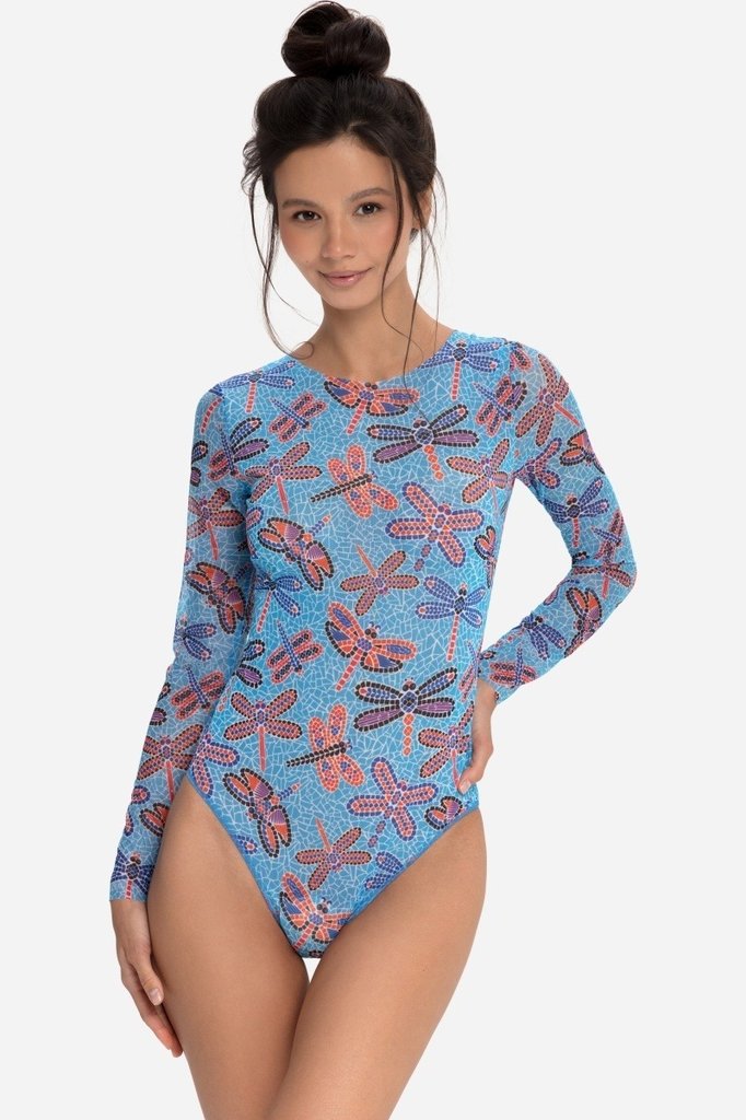 sku: 25001079 | Brand: RoDaSoleil  | Size: XSmall Small Medium Large XLarge  | Colors: Цветной  | Бренды RoDaSoleil | Купальники Слитные | Title: Слитный купальник СТРЕКОЗЫ МОЗАИКА