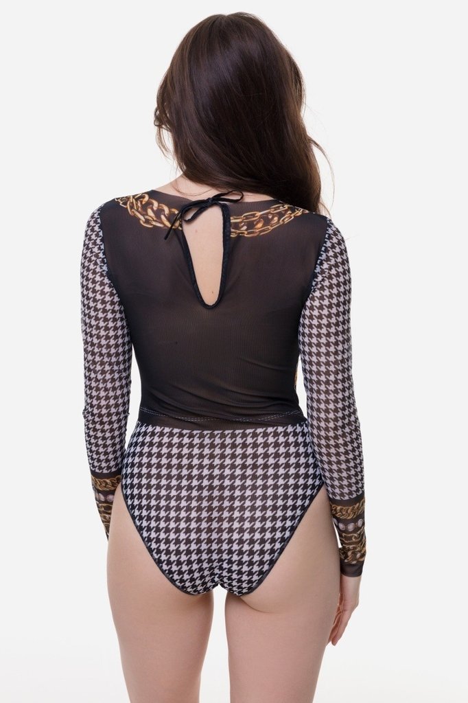 sku: 25001015 | Brand: RoDaSoleil  | Size: XSmall Small Medium Large XLarge  | Colors: Цветной  | Бренды RoDaSoleil | Купальники Слитные | Title: Слитный купальник PARIS CHIC