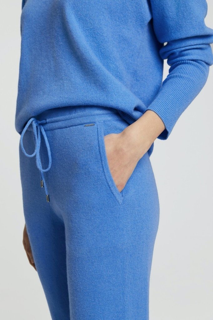 sku: W23-00CH1210 | Brand: Marc Andre  | Size: 36 38 40 42 44 46  | Colors: Синий  | Бренды Marc&Andre | Кашемир Брюки | Title: Брюки ENTWINED