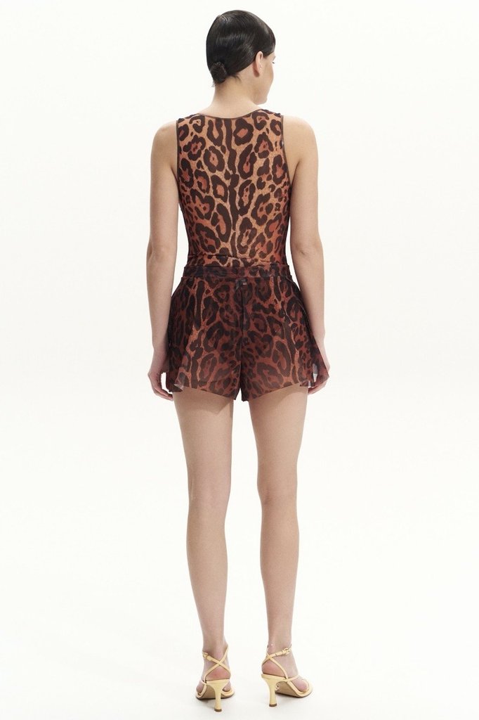 sku: 25001625 | Brand: RoDaSoleil  | Size: XSmall Small Medium Large  | Colors: Леопард  | Бренды RoDaSoleil | Пляжная одежда | Title: Шорты ЛЕОПАРД 25