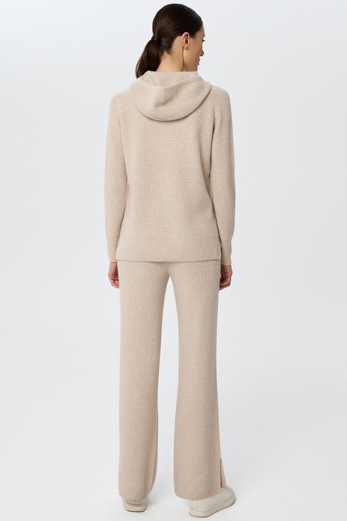 sku: W25-00CH0414 | Brand: Marc Andre  | Size: 36 38 40 42 44  | Colors: Бежевый  | Бренды Marc&Andre | Кашемир Джемперы | Title: Джемпер с капюшоном QUITE MOTION