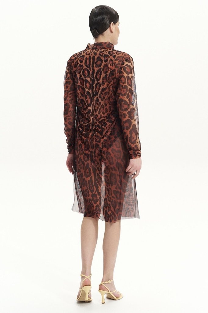 sku: 25004725 | Brand: RoDaSoleil  | Size: XSmall Small Medium Large XLarge  | Colors: Леопард  | Бренды RoDaSoleil | Пляжная одежда | Title: Платье - туника ЛЕОПАРД 25