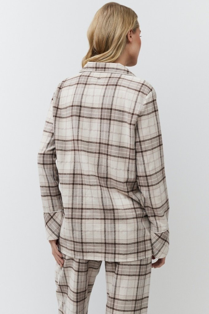 sku: MAELLE | Brand: Aruelle  | Size: XSmall Small Medium Large XLarge XXLarge  | Colors: Бежевый  | Бренды Aruelle | Домашняя одежда Пижамы | Title: Пижама с брюками MAELLE