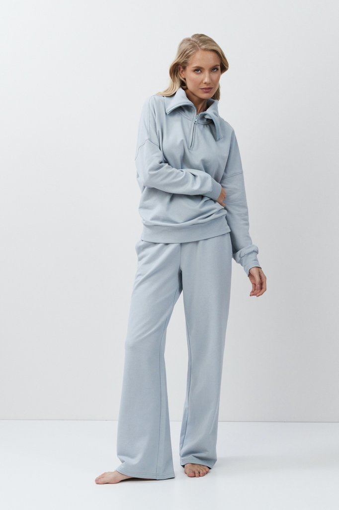 sku: BRISA SET | Brand: Aruelle  | Size: XSmall Small Medium Large XLarge XXLarge  | Colors: Серо-голубой  | Бренды Aruelle | Домашняя одежда Костюмы | Title: Комплект с брюками BRISA SET