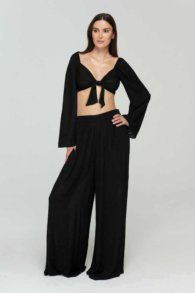 sku: LB23-02 | Brand: Marc Andre  | Size: Onesize  | Colors: Черный  | Бренды Marc&Andre | Пляжная одежда | Title: Топ ECOVERO