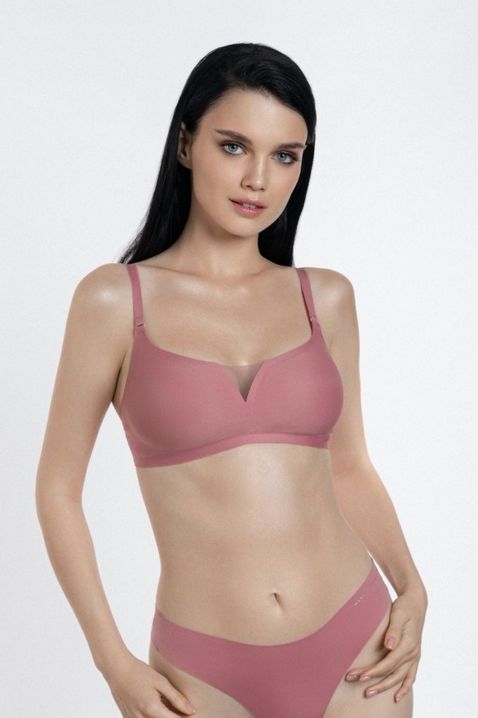 sku: S24-0991-K1-STO-SZ | Brand: Marc Andre  | Size: 36 38 40 42 44  | Colors: Розовый  | Бренды Marc&Andre | Трусы Нижнее белье Стринги | Title: Стринги TENDER SKIN