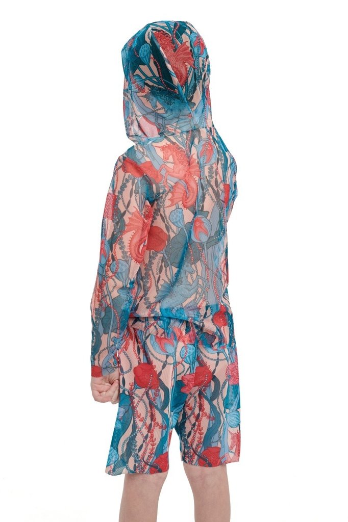 sku: 24002210 | Brand: RoDaSoleil  | Size: 104 110 116 122 128 134 140 146 152 158  | Colors: Цветной  | Бренды RoDaSoleil | Детские купальники | Title: Шорты детские МОРСКИЕ ЕДИНОРОГИ