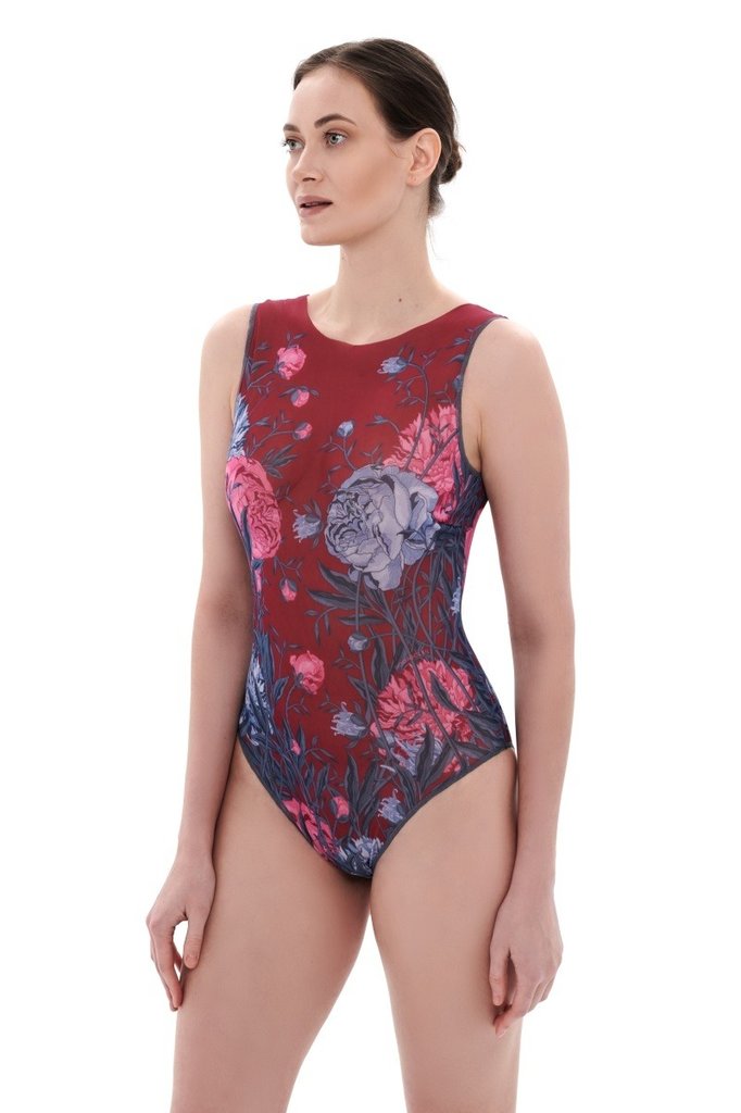 sku: 24001123 | Brand: RoDaSoleil  | Size: XSmall Small Medium Large XLarge  | Colors: Цветной  | Бренды RoDaSoleil | Купальники Слитные | Title: Слитный купальник ПИОНЫ