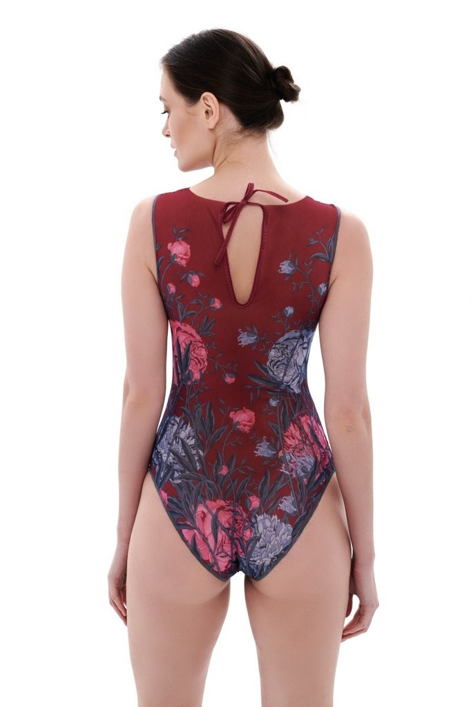 sku: 24001123 | Brand: RoDaSoleil  | Size: XSmall Small Medium Large XLarge  | Colors: Цветной  | Бренды RoDaSoleil | Купальники Слитные | Title: Слитный купальник ПИОНЫ