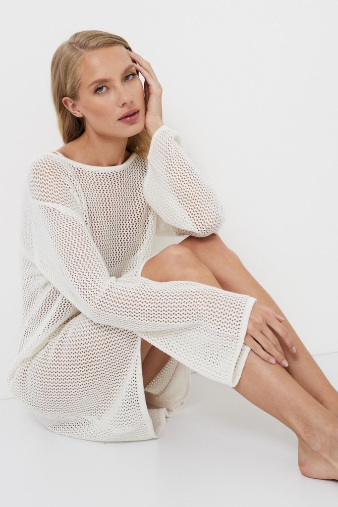 sku: SARA | Brand: Aruelle  | Size: XSmall Small Medium Large XLarge  | Colors: Шампань  | Бренды Aruelle | Пляжная одежда | Title: Платье SARA