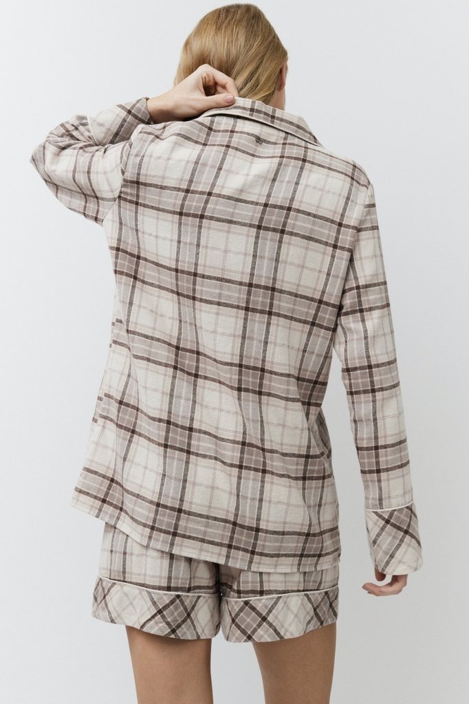 sku: MAELLE | Brand: Aruelle  | Size: XSmall Small Medium Large XLarge XXLarge  | Colors: Бежевый  | Бренды Aruelle | Домашняя одежда Пижамы | Title: Пижама с шортами MAELLE