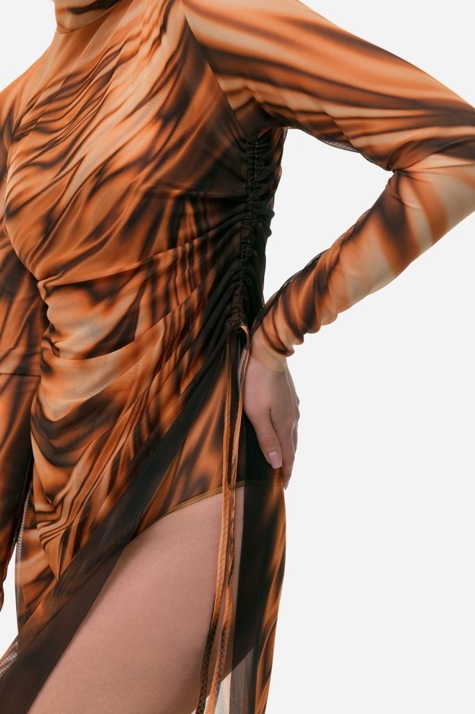 sku: 25004783 | Brand: RoDaSoleil  | Size: XSmall Small Medium Large XLarge  | Colors: Золото  | Бренды RoDaSoleil | Пляжная одежда | Title: Платье - туника ЗОЛОТО